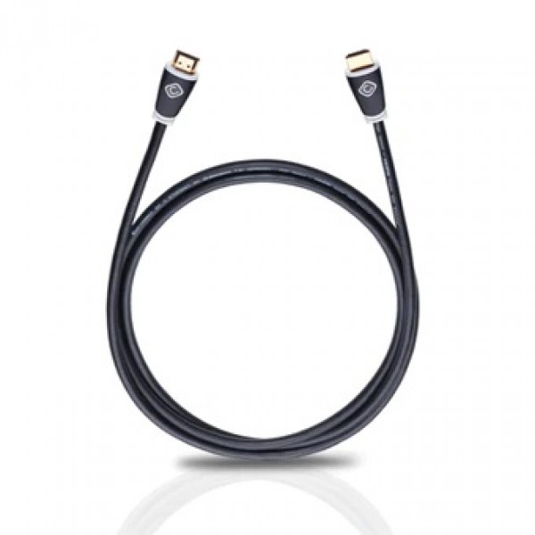 Oehlbach Easy Connect HDMI Ethernet Kablosu 1,5m Siyah